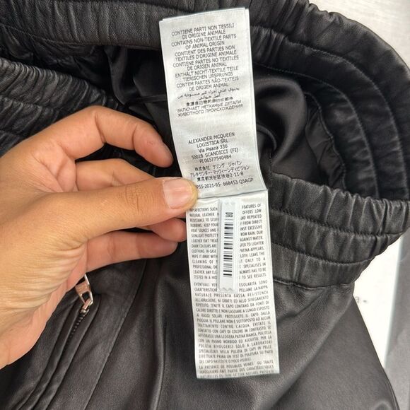 Womens aBlack Jogger Pants 40 size Alexander McQueen - Picture 6 of 9